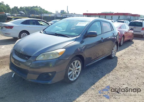 2009 Toyota Matrix Xrs z USA, uszkodzony, nr VIN 2T1GE40E19C005116